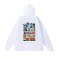 Stussy Hoodie Fall/Winter Fleece Hooded Sweater