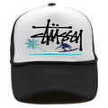 Stussy Hat Printed Truck Mesh Cap Outdoor Surfing Casual Sun Hat
