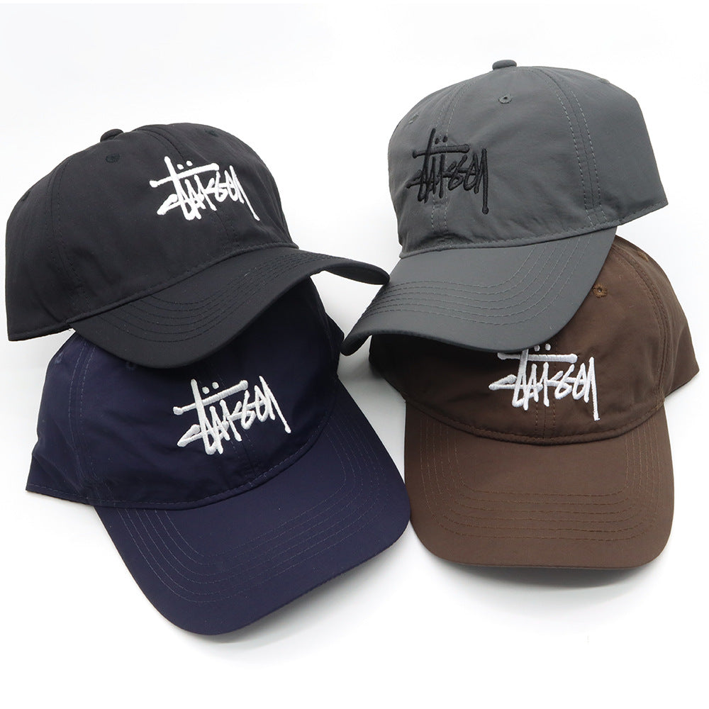 Stussy Hat Casual Cap Letter Embroidered Baseball Cap