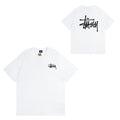 Stuss Women's Short-sleeved T-shirt Heavy Cotton